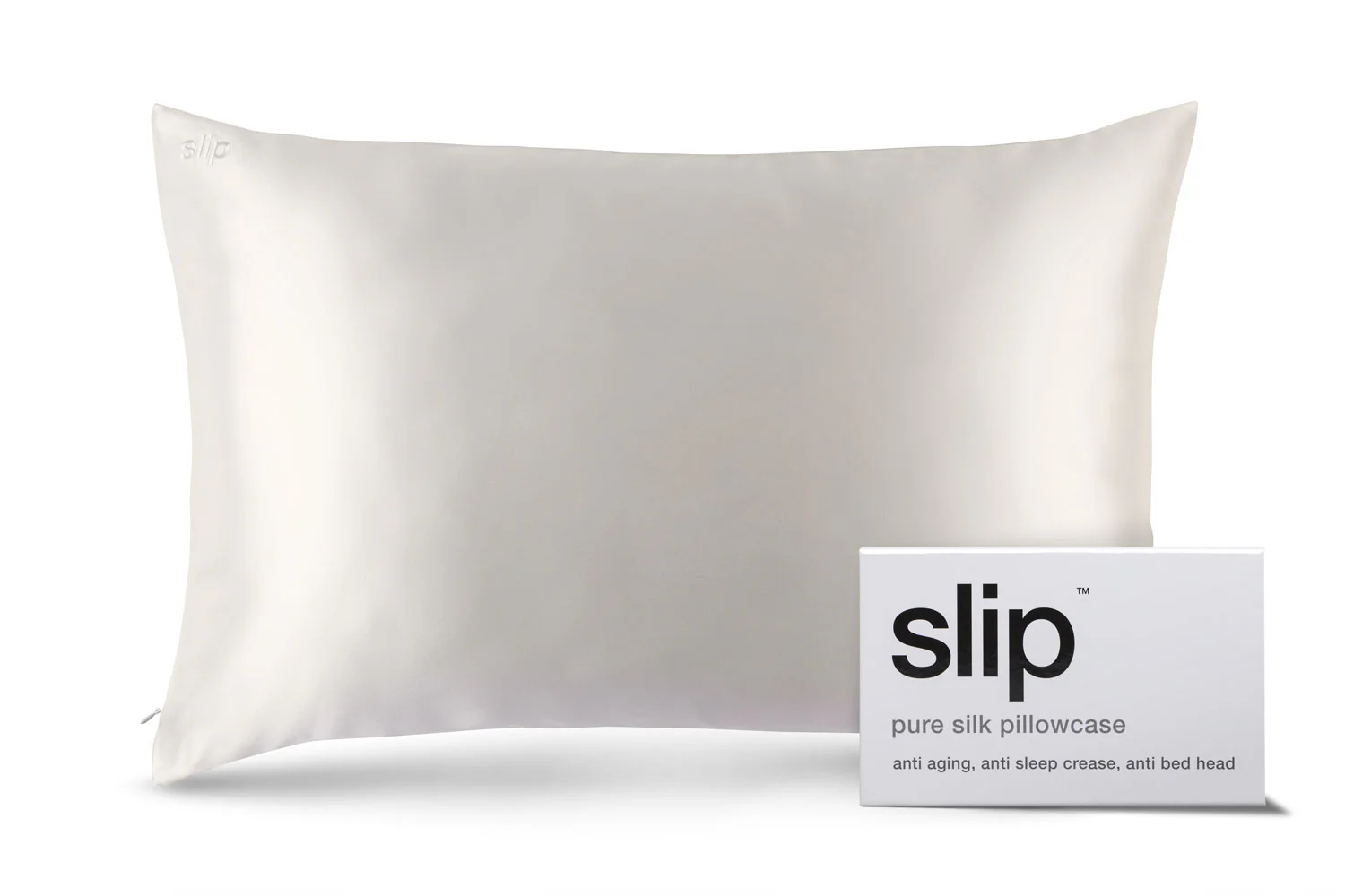 White Queen Zippered Pillowcase