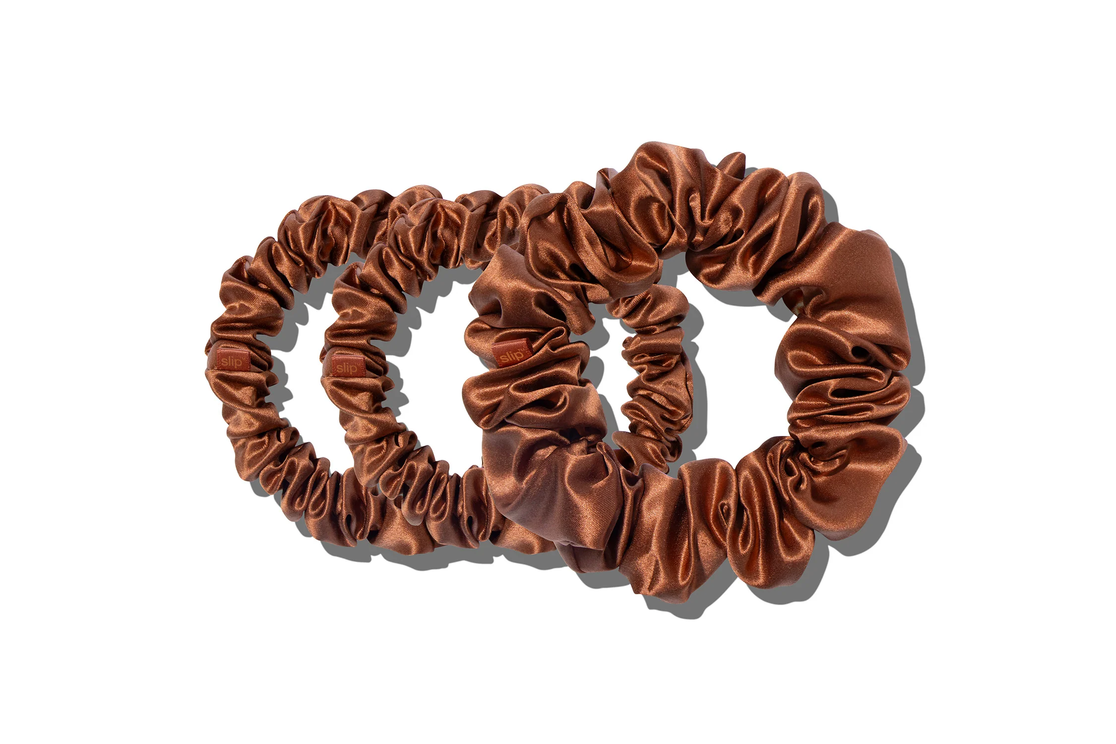 Back to Basics Auburn Midi/Large Scrunchie Set