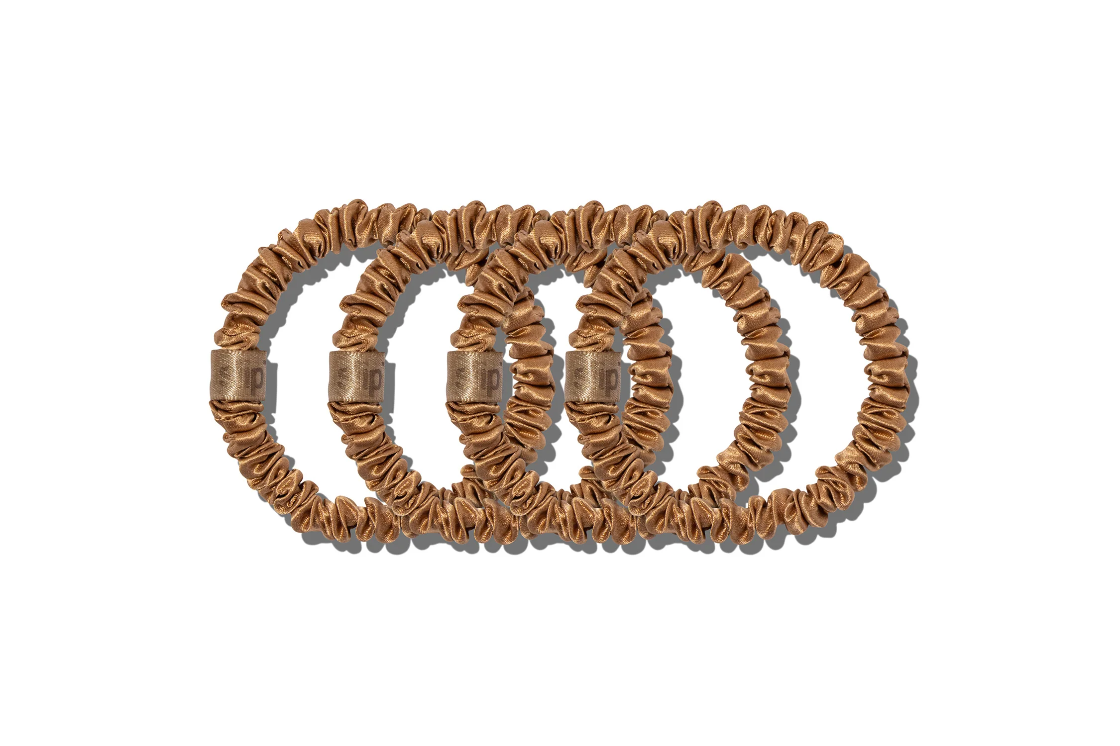 Back to Basics Copper Skinny Scrunchies