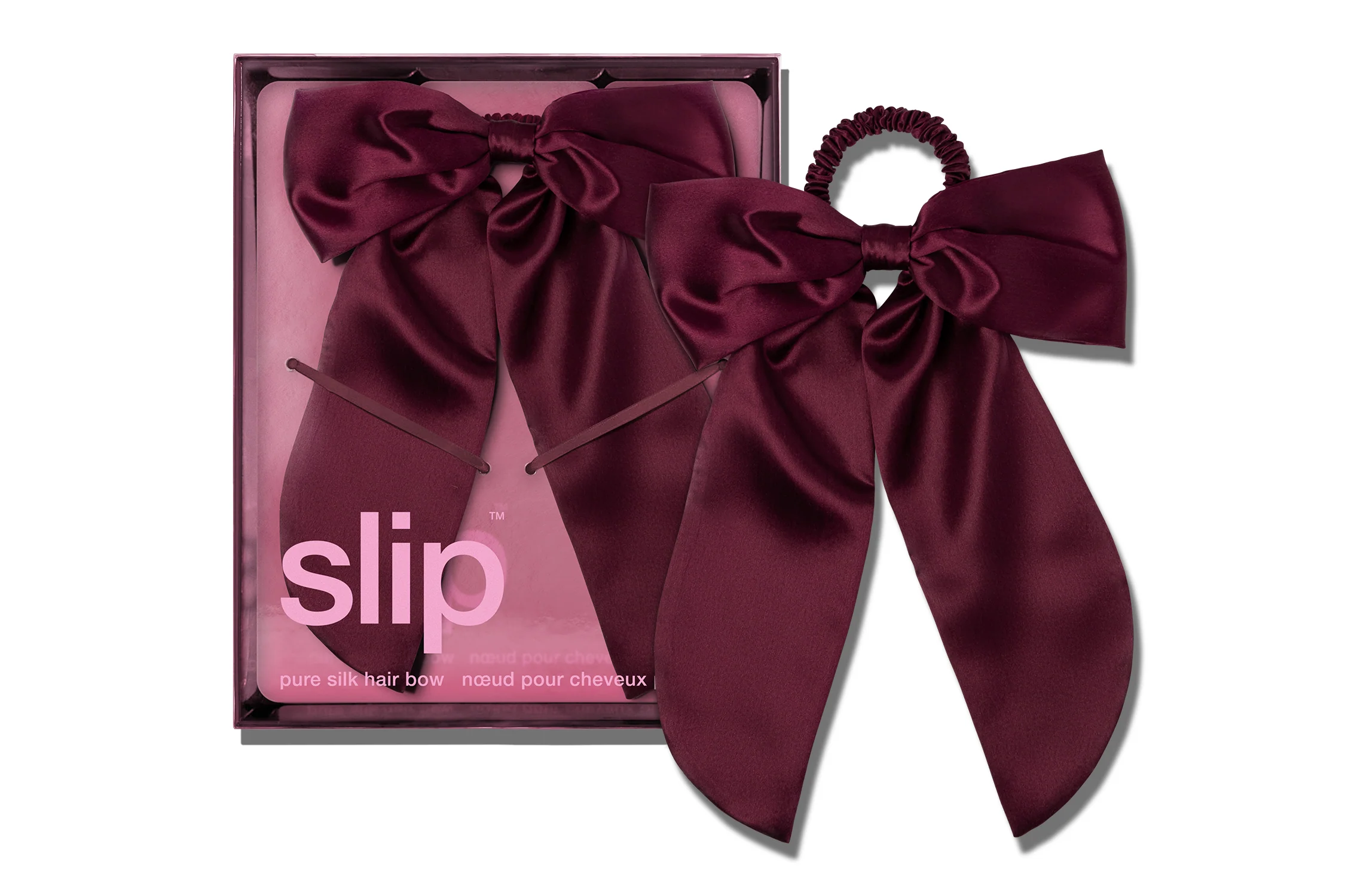 Crimson Hair Bow