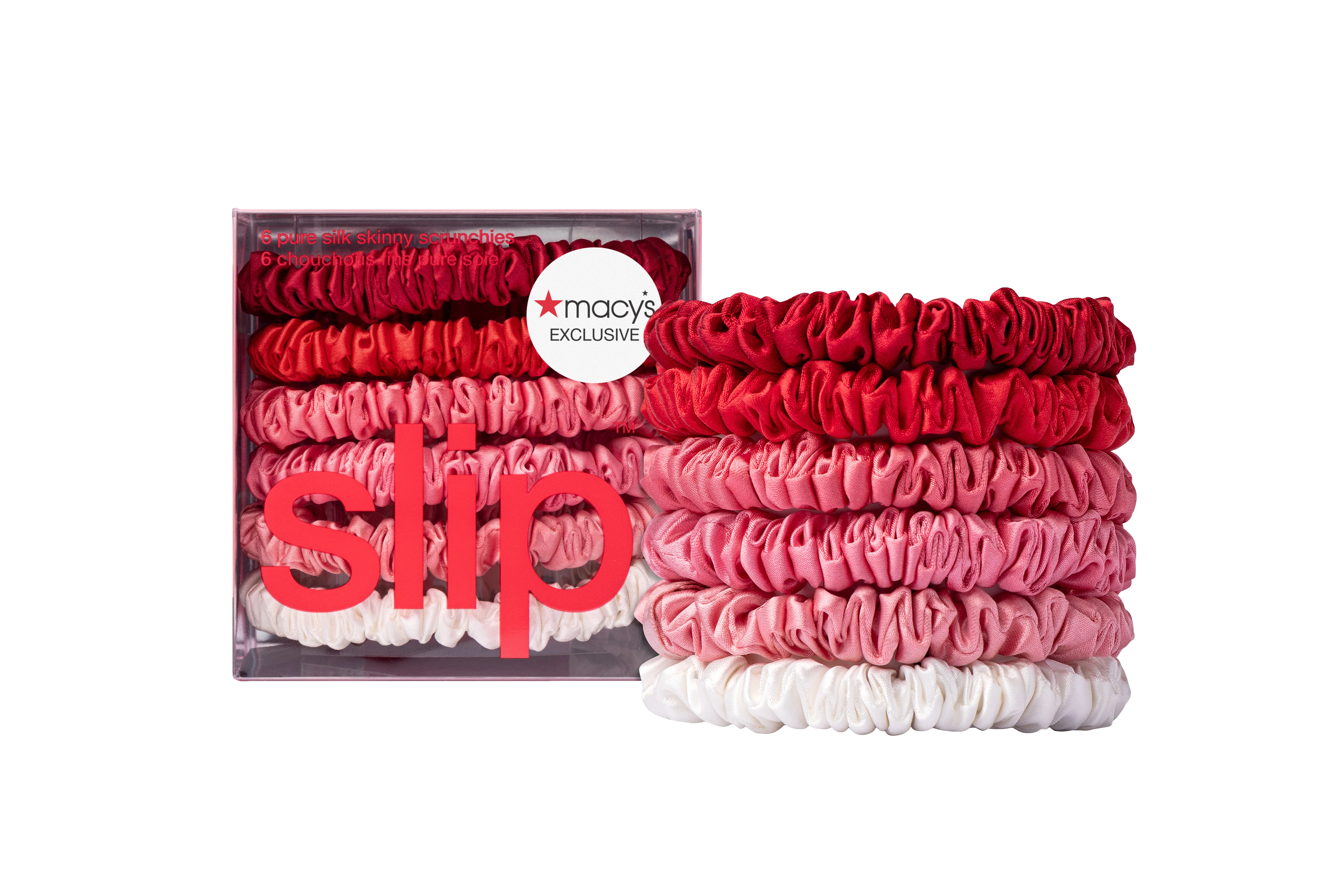Strawberry Sundae Skinny Scrunchies