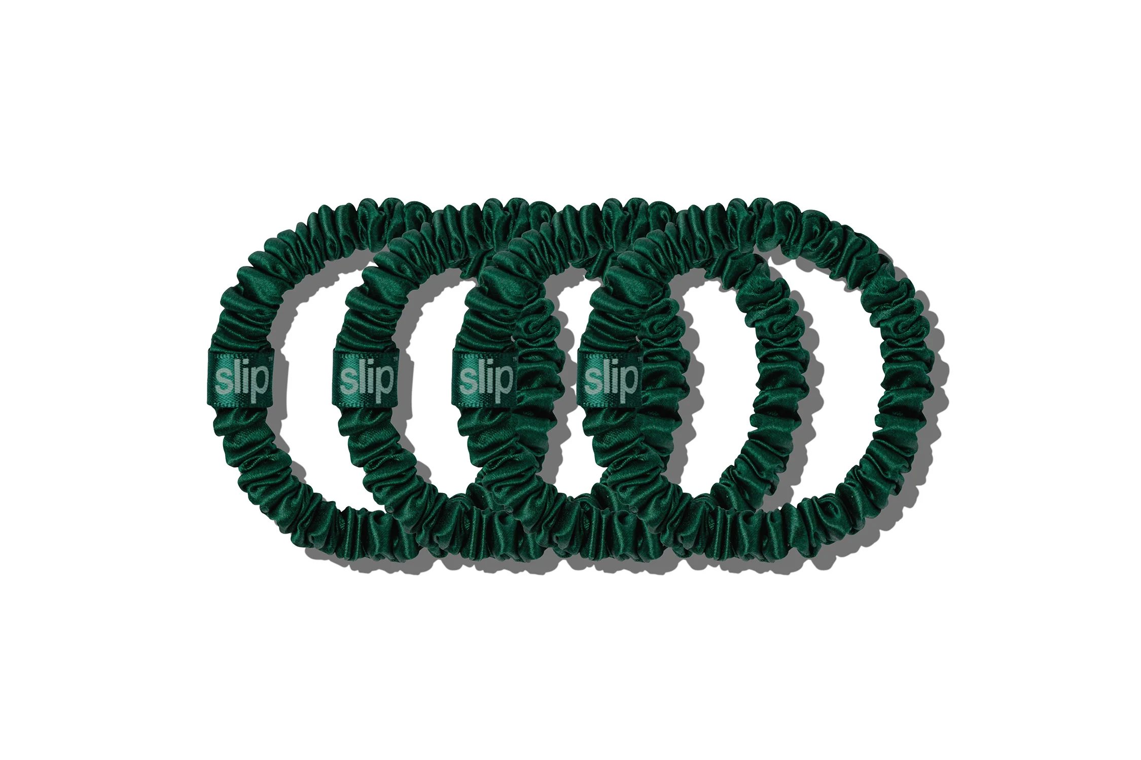 Back to School Forest Skinny Scrunchies