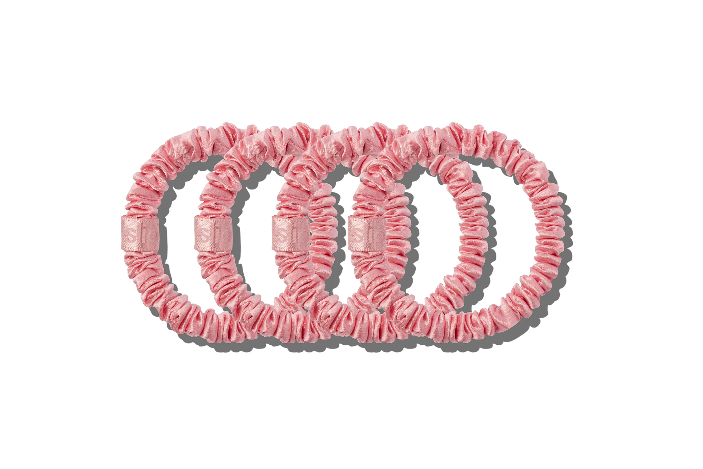 Rose Skinny Scrunchies